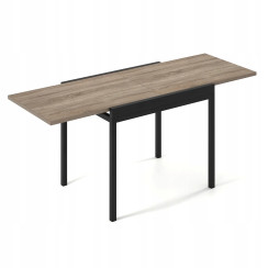 Stół rozkładany Armstrong 69*89/178 Dąb Oxide Vintage/Czarne Nogi