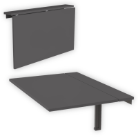 Foldable wall-mounted table "Mini" Graphite