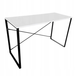 Biurko komputerowe Ascet Line 50x120 cm Biały