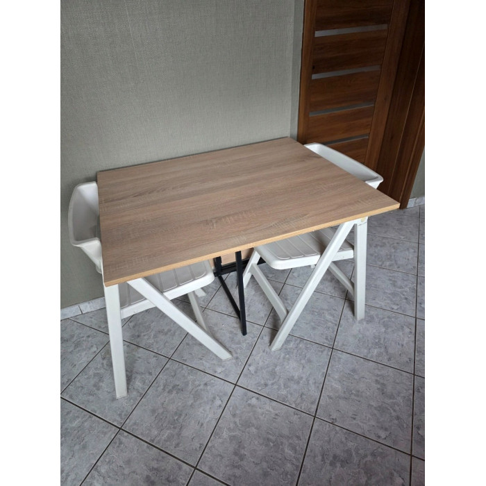 Extendable kitchen table Voody 90×138×75 Sonoma Oak