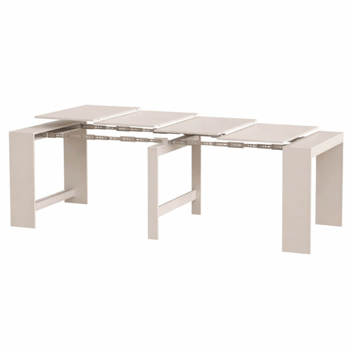 Large extendable table Python 240×90 Cashmere