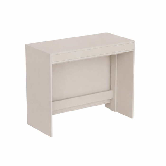 Large extendable table Python 240×90 Cashmere