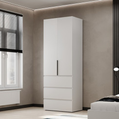 Szafa dwudrzwiowa z 3 szufladami Averon №22 80x220x50 cm