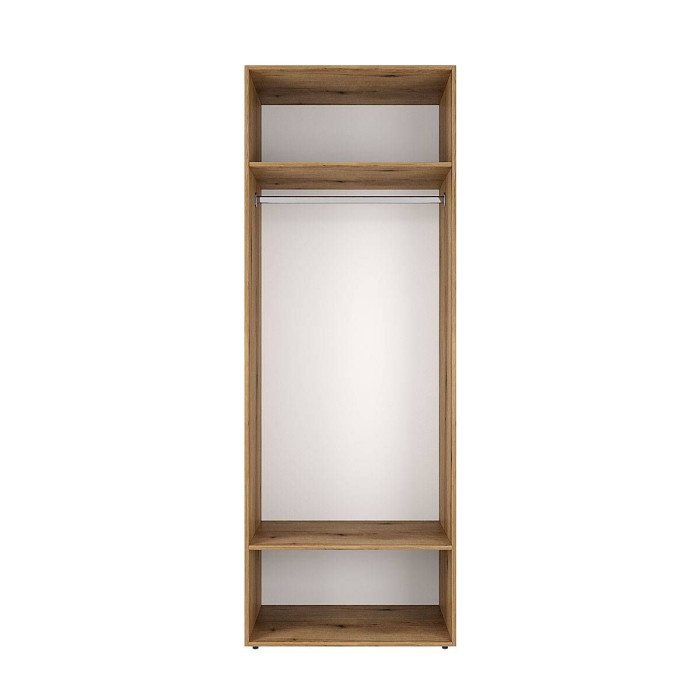 4-door wardrobe with 3 drawers Averon №5 160x220x50 cm Oak Evoke Coast