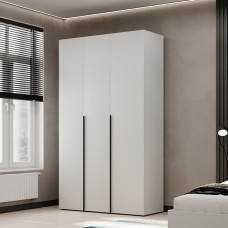 3-door wardrobe Averon №12 120x220x50 cm White