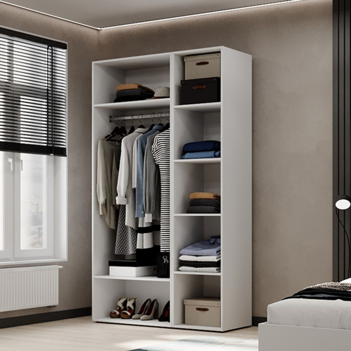 3-door wardrobe Averon №12 120x220x50 cm White