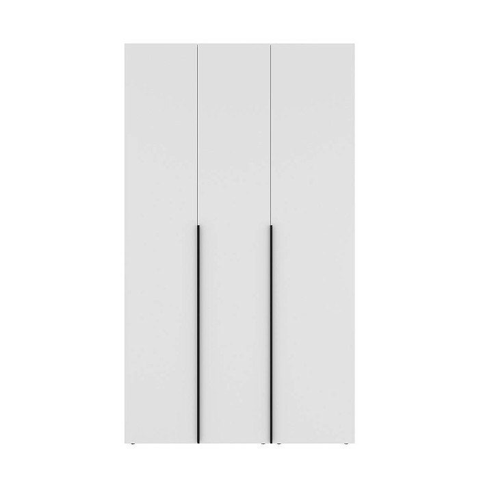 3-door wardrobe Averon №12 120x220x50 cm White