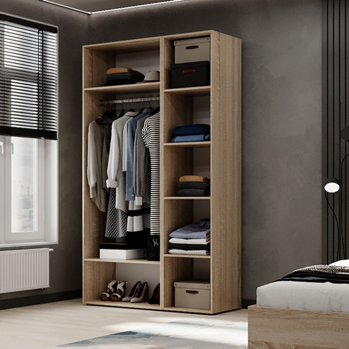 3-door wardrobe Averon №12 120x220x50 cm Sonoma Oak