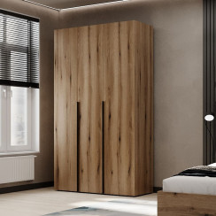 3-door wardrobe Averon №12 120x220x50 cm Oak Evoke Coast