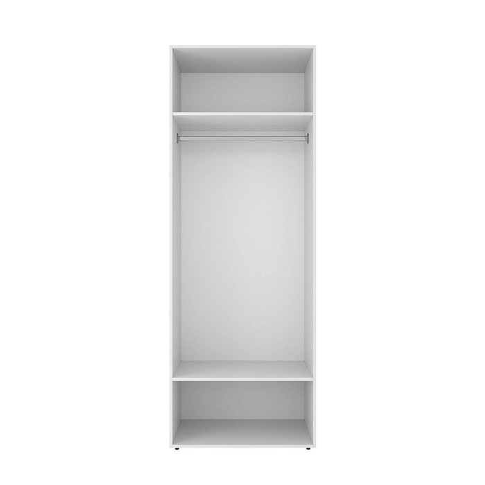 2-door wardrobe with 5 shelves Averon №11 120x220x50 cm White