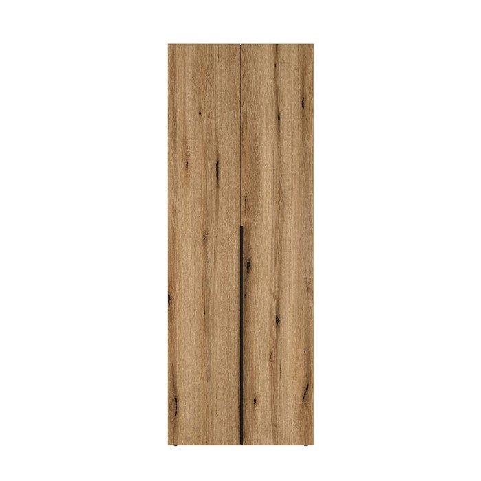 2-door wardrobe with 5 shelves Averon №11 120x220x50 cm Oak Evoke Coast