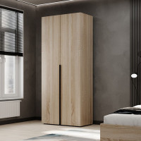 2-door wardrobe with clothes rail Averon №21 80x220x50 cm Sonoma Oak