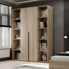 2-door wardrobe with 10 shelves Averon №15 160x220x50 cm Sonoma Oak