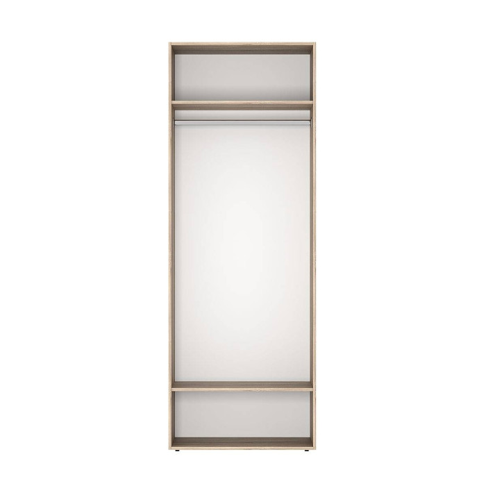 3-door wardrobe with 5 shelves Averon №16 160x220x50 cm Sonoma Oak