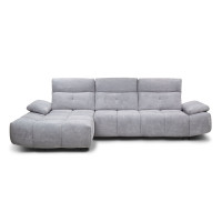 Premium corner sofa bed with adjustable headrests