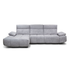 Premium corner sofa bed with adjustable headrests