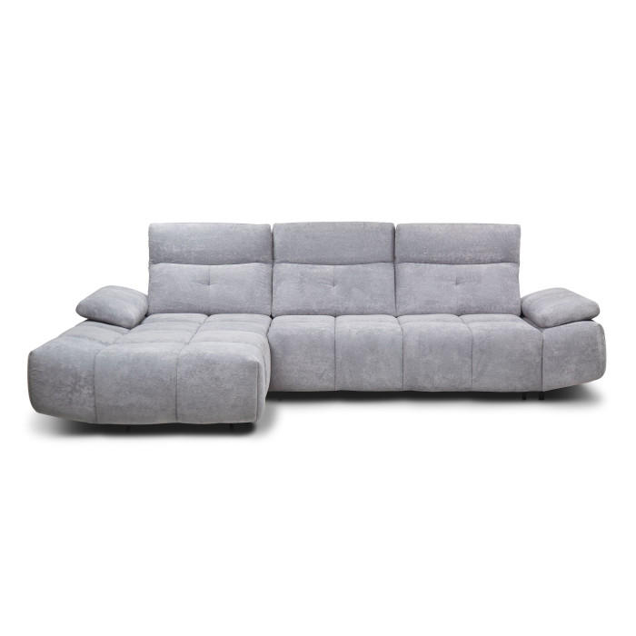 Premium corner sofa bed with adjustable headrests