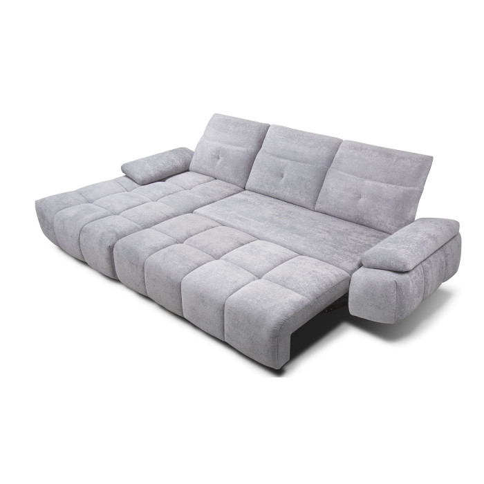 Premium corner sofa bed with adjustable headrests