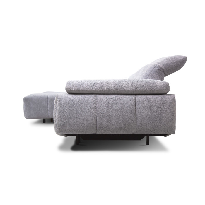 Premium corner sofa bed with adjustable headrests