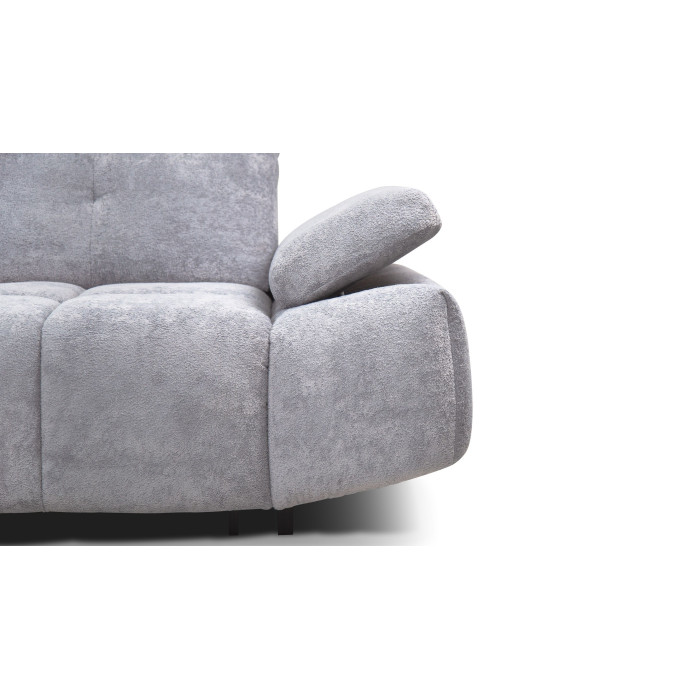 Premium corner sofa bed with adjustable headrests