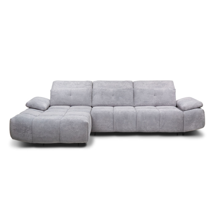 Premium corner sofa bed with adjustable headrests