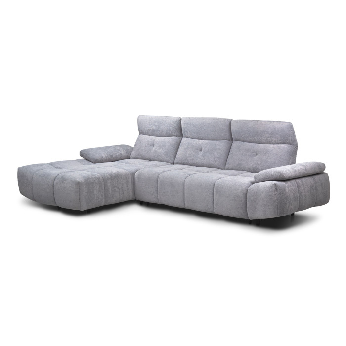 Premium corner sofa bed with adjustable headrests