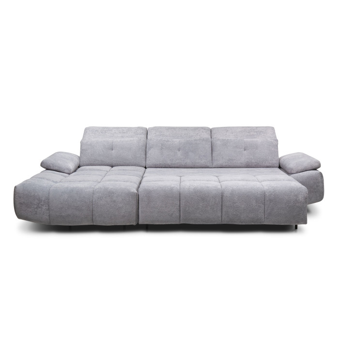 Premium corner sofa bed with adjustable headrests