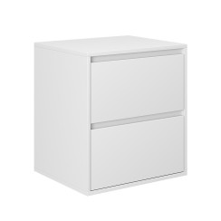 Bedside table Averon 50×55×42 cm White