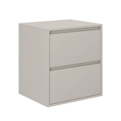 Bedside table Averon 50×55×42 cm Cashmere