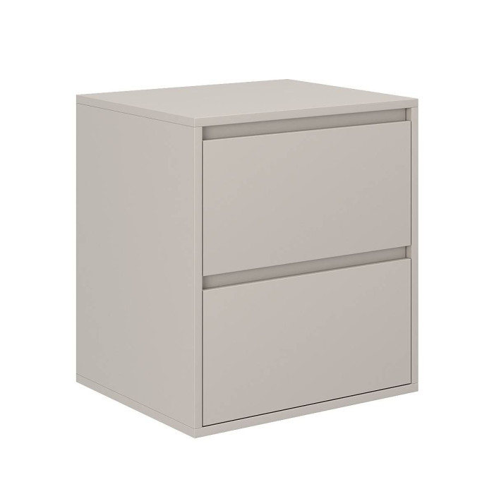 Bedside table Averon 50×55×42 cm Cashmere