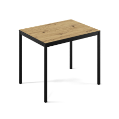 Stół Brevity Loft Mid 90х67 Dąb Craft Złoty