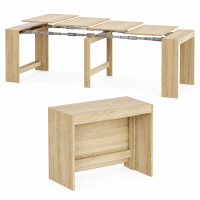 Large extendable table Python 240×90 Sonoma Oak