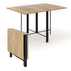 Stół kuchenny rozkładany Voody 90×138×75 Dąb Evoke Coast