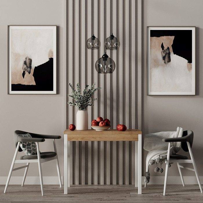 Stół kuchenny rozkładany Lunch 90*60/120 Dąb Evoke Coast